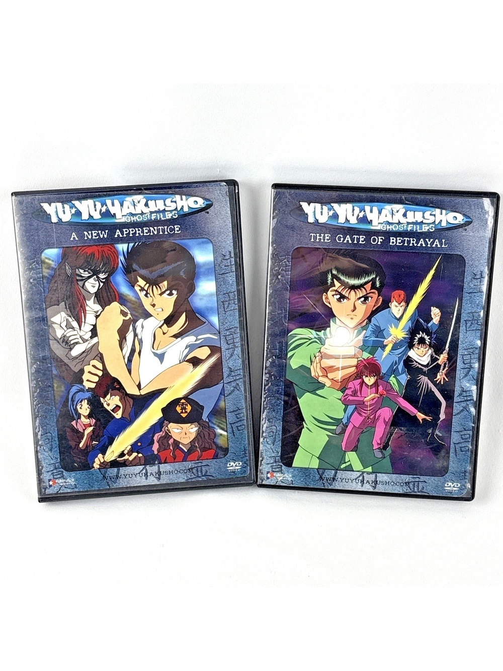 Yu Yu Hakusho Ghost Files Vol 3 A New Apprentice Vol 4 The Gate of Betrayal DVD